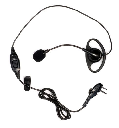 Hytera Earpiece in D Shaped Earpiece with Inline-MIC PTT EHM12