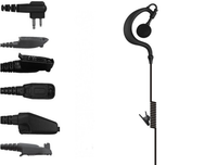 G Shape with Inline PTT for Motorola Radios DP3000 - DP4000