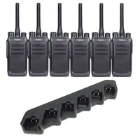 Hytera BD505 UHF/VHF Digital Two Way Radio - Six Pack