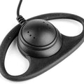 Quad Pack x4 D Shaped Earpiece with Inline PTT For Motorola XT420 & XT460 & R2 & DP1400