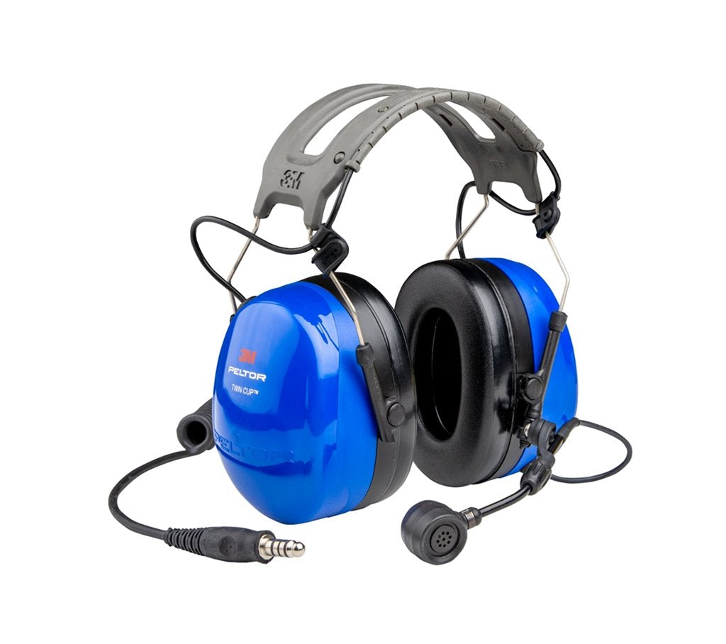 3M PELTOR ATEX Twin Cup Heavy Duty Headset with Headband - MT72H540A-50