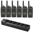Motorola XT460 Walkie Talkie Simple Site Six Pack