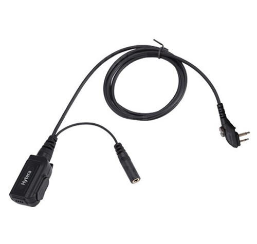 Hytera ACM-01 Control cable with waterproof Inline-MIC & PTT