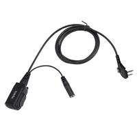 Hytera ACM-01 Control cable with waterproof Inline-MIC & PTT