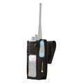 Motorola DP4801 Ex PMLN6097A Display Radio Hard Leather Carry Case with 2.5" Swivel Belt Loop