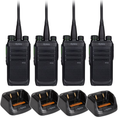 Hytera BD505 UHF/VHF Digital Two Way Radio - Quad Pack