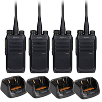 Hytera BD505 UHF/VHF Digital Two Way Radio - Quad Pack