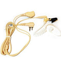 Motorola DP1400 Series PMLN6445A 2-Wire Earpiece with clear acoustic tube (Beige)
