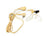 Motorola DP1400 Series PMLN6445A 2-Wire Earpiece with clear acoustic tube (Beige)