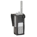 Motorola DP4000 PMLN5838A Hard Leather Carry Case with 3" Fixed Belt Loop for Display Radio