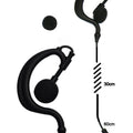 Listen Only Earpiece G shape with coil cable