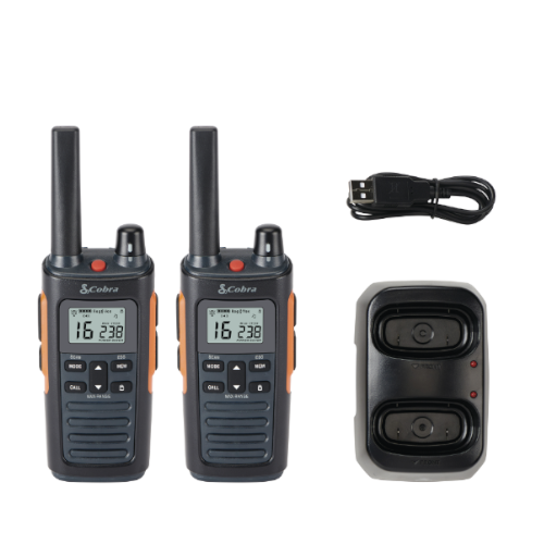 Cobra RX680 PMR446 Licence Free Walkie Talkies - Quad Pack