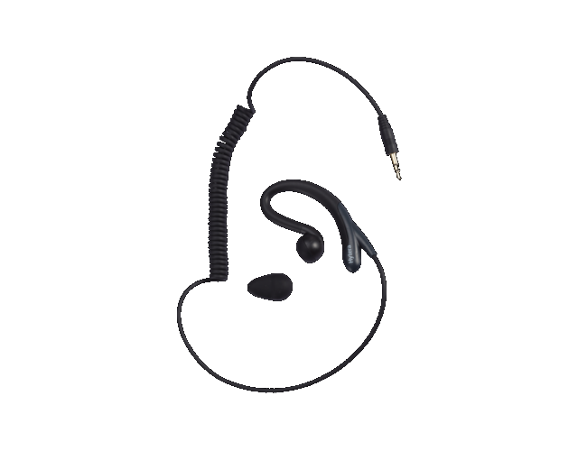 PD700 / PD900  series PTT & MIC Cable with Various Earpieces ACN-01