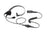 Motorola Series DP2000 PMLN6635A Lightweight Headset with PTT & VOX