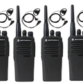 Motorola DP1400 Digital Portable Two Way Radio Quad Pack