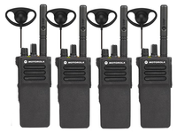 Motorola DP4400e Digital Two Way Radio Quad Pack