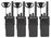 Motorola DP4400e Digital Two Way Radio Quad Pack