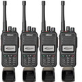 Kirisun DP480 Digital Portable Two Way Radio - Quad Pack