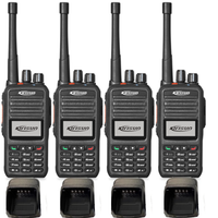 Kirisun DP480 Digital Portable Two Way Radio - Quad Pack