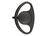 Multi 4 pack Motorola TLKR T62, XT180, XT185, T82 Extreme D Shaped Earpiece with Inline PTT