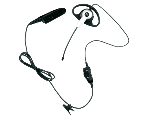 Motorola D-Shell Ultra Light Weight Headset with PTT and VOX MDPMLN4653A
