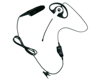 Motorola D-Shell Ultra Light Weight Headset with PTT and VOX MDPMLN4653A