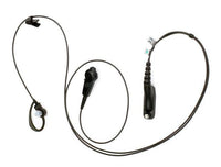 Motorola Series DP3000 & DP4000 Impres 2-Wire Surveillance Kit-Black PMLN6127A