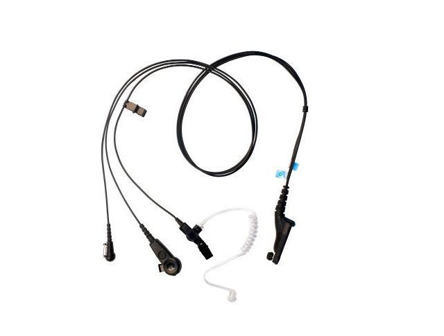 Motorola Series DP300 & DP4000 3-Wire Surveillance Kit Low Noise - Black PMLN6123A