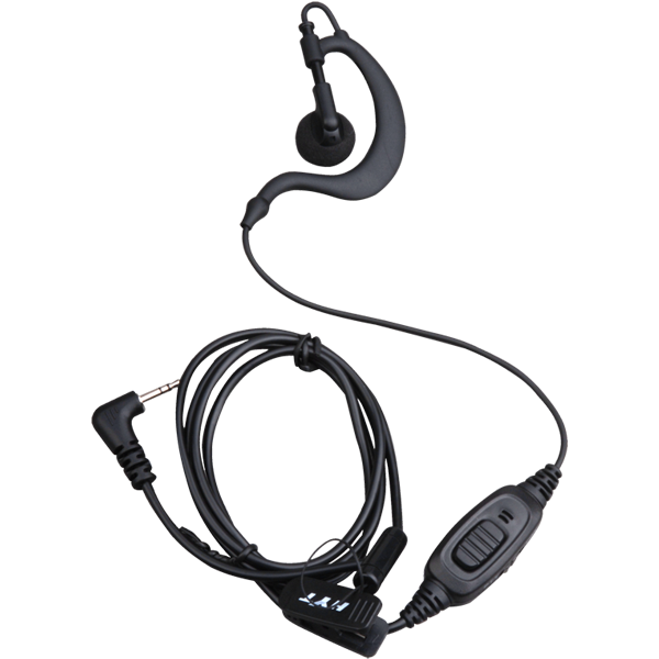 EHS12-P C-Shaped Headset with In-Line Push to Talk Mic