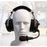 Ear Defending Headset with Boom Mic and PTT on Cup
