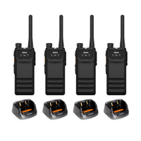Hytera HP705 Digital Two Way Radio - Quad