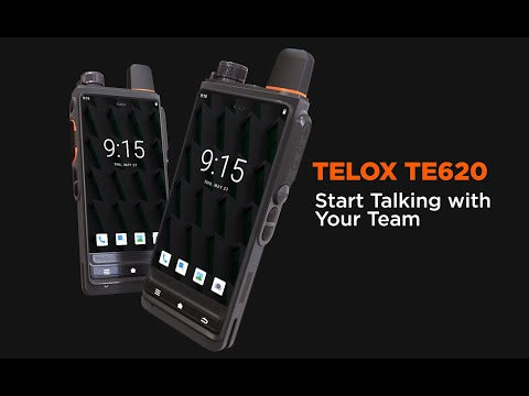 Telox TE620G Two Way Radio POC/PTTOC Sim Network 3G /4G Radio