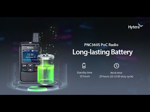 Hytera PNC360S Push To Talk Over Cellular Radio