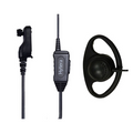 Hytera D Shaped earpiece with in-line PTT For BP515 - EHN37-P