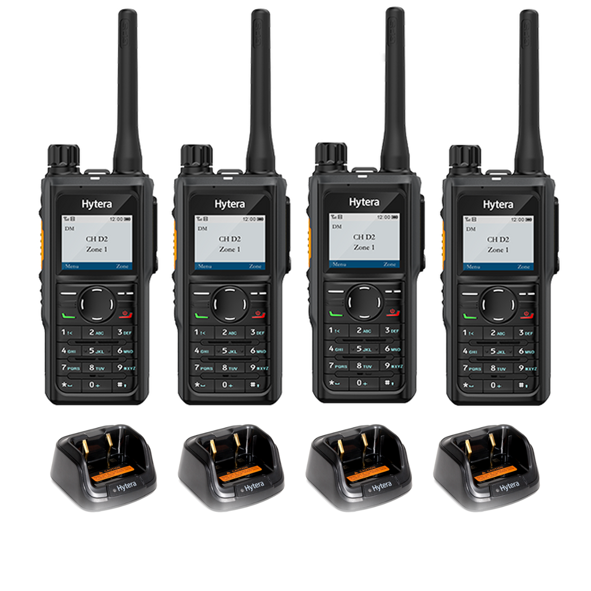 Hytera HP685 Digital Two Way Radio -  Quad Pack