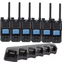 Hytera BP565 UHF/VHF Digital Professional Two Way Radio - Six Pack