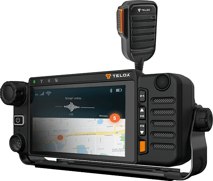 TeloPTT TELO M6G Mobile Radio PTTi / POC Network 3G /4G Radio