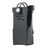 Peter Jones Hard Leather Case with D-Rings and Belt Loop - GP340 Motorola Two Way Radio