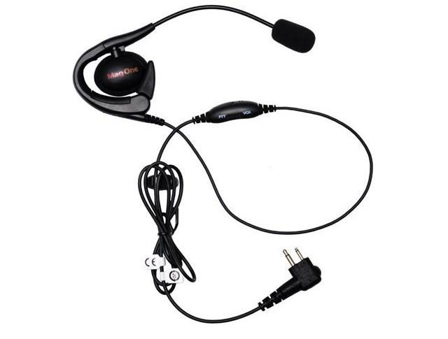 Motorola Series DP1400 PMLN6537A MagOne Earset with Boom Mic & In-line PTT/VOX switch