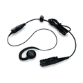 Motorola DP2400 / DP2600 / DP3441 Mag One G- Shaped Earpiece with in-line mic & PTT