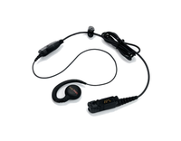 Motorola DP2400 / DP2600 / DP3441 Mag One G- Shaped Earpiece with in-line mic & PTT
