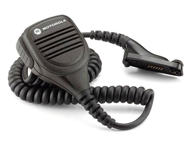 Motorola Series GP340 Remote Speaker Mic with Audio Jack & Windporting