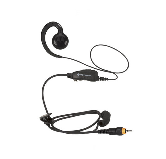 Motorola Walkie Talkie CLP446 Single Pin Earpiece with Inline PTT