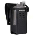 Hard Leather Carry Case with 3" Swivel Belt Loop for Motorola DP2000 Non Display  PMLN5866A