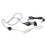 Motorola TLKR T60 , T80 T82 Extreme | Wireless Single Wire Surveillance Kit with Acoustic Tube