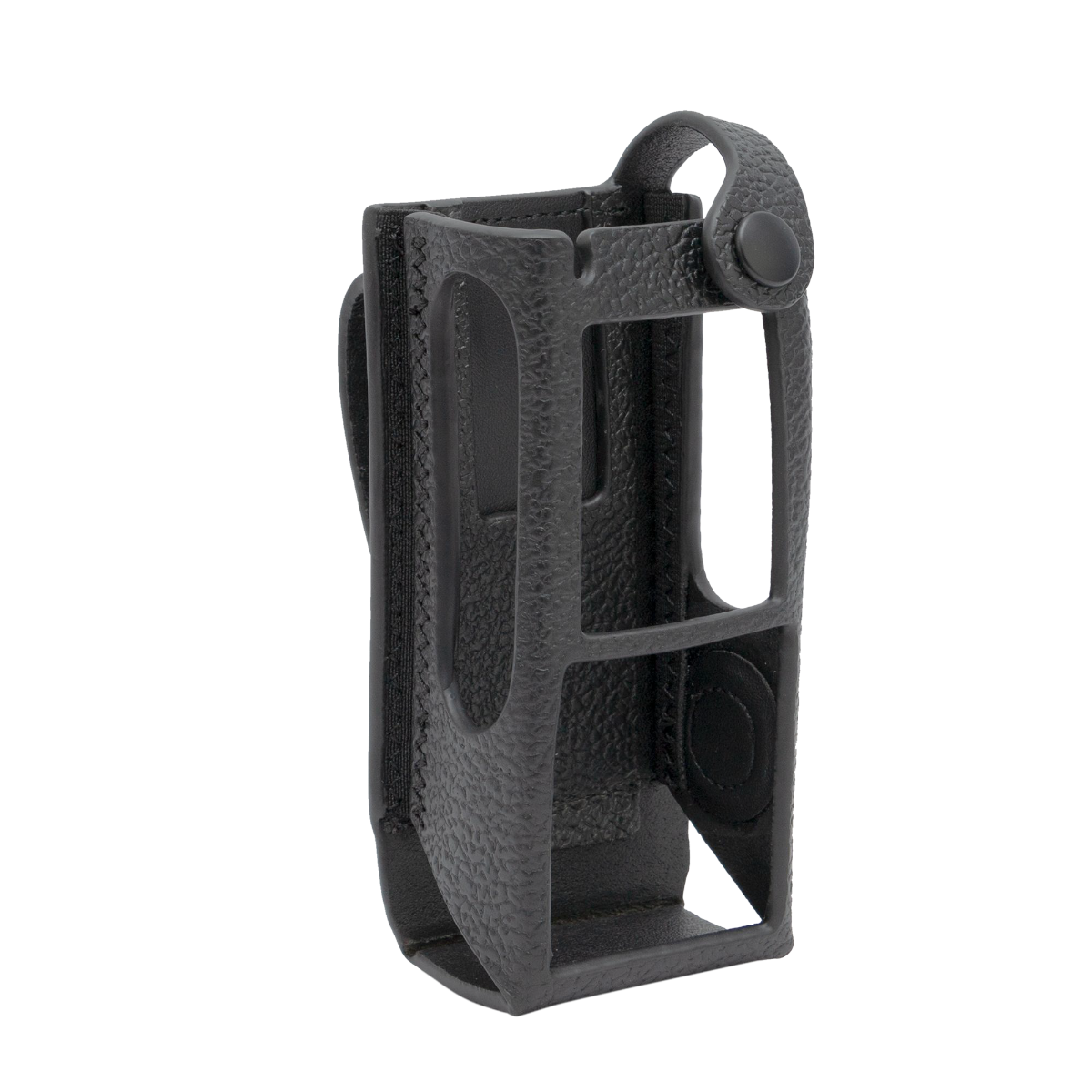 Motorola Hard Leather Carry Case, 2.5 inch Swivel Belt Loop, Display For R7 Radios - PMLN8300A