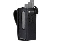 Motorola DP2000 Series PMLN5864A  Hard Leather Carry Case with 3" Swivel Belt Loop