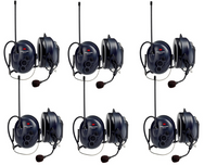 3M Peltor PMR446 Litecom Two Way Radio NeckBand - Six Pack