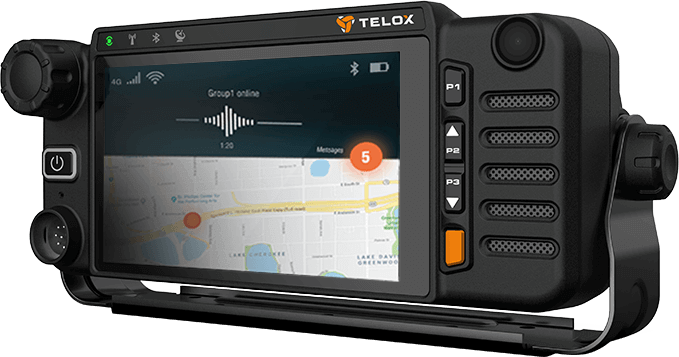TeloPTT TELO M6G Mobile Radio PTTi / POC Network 3G /4G Radio