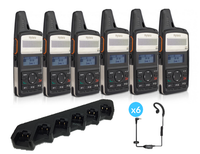 Hytera PD365LF Digital Walkie Talkie Radio - Six Pack